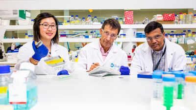 Prof. Ernst and his team